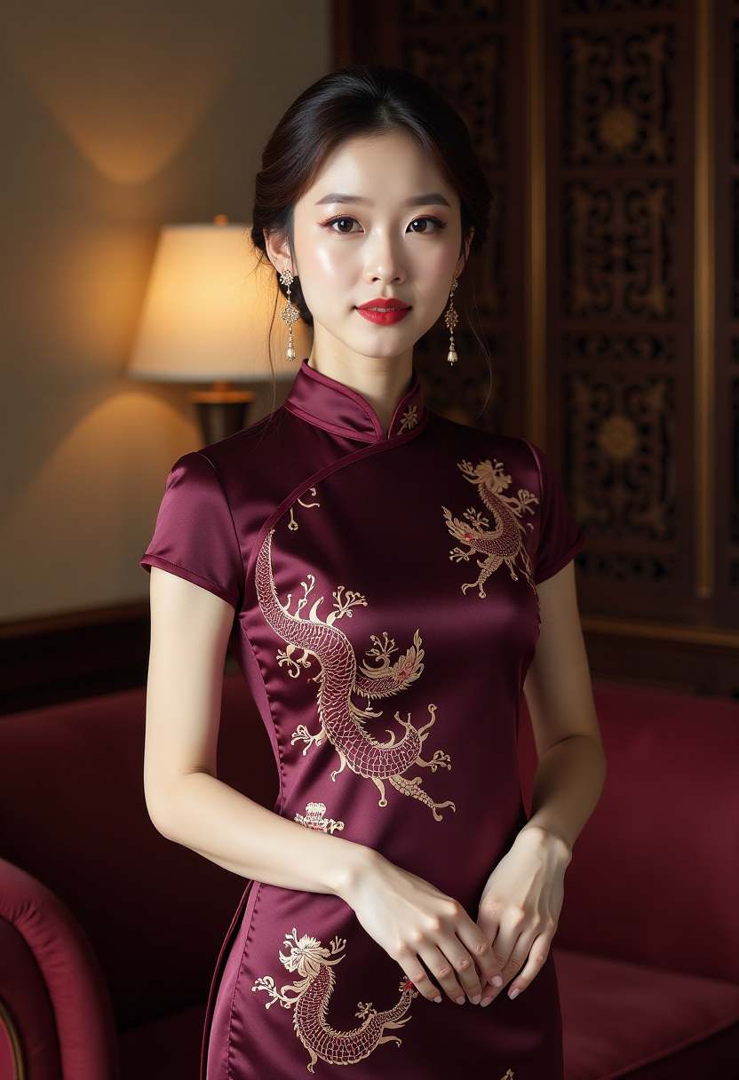 白色走廊海报